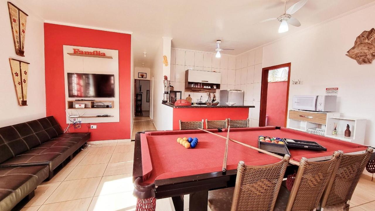 הוילה Itanhaém Piscina, Varanda Gourmet, Bilhar, Wi-Fi, Smart Tv מראה חיצוני תמונה
